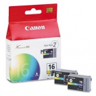 Pachet 2 tonere inkjet color Canon BCI 16