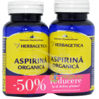Pachet Aspirina Organica 60cps 60cps 50 reducere la al doilea produs