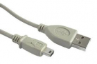 Cablu PC USB 2 0 A M la mini USB M 1 8m