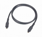 Cablu Audio TOSLINK optic lungime cablu 2m bulk Negru GEMBIRD CC OPT 2