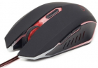 Mouse GEMBIRD Gaming MUSG 001 R 2400dpi USB red