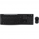 Kit tastatura si mouse Wireless Desktop MK270 USB 2 0 Negru