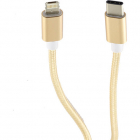 Cablu de date USB C la Lightning 1m Auriu
