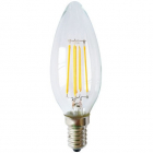 Bec LED E14 candle filament 4W