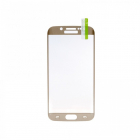 Folie de protectie Tempered Glass 3D pentru Samsung Galaxy S6 Edge Aur