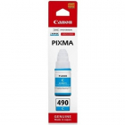 Cartus cerneala GI 490C 70ML Original PIXMA G1400 CISS CYAN