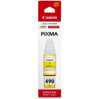 Cartus cerneala GI 490Y 70ML Original PIXMA G1400 CISS YELLOW