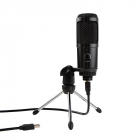 Microfon USB Techstar R Plug And Play Condensator pentru Jocuri pe Cal