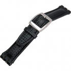 Curea de ceas neagra Morellato Swatch 17mm 20mm A01U1840840824MO