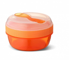 Caserola compartimentata cu disc de racire N Ice Cup 0 3 l orange