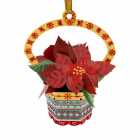 Ornament de brad Craciun Santoro Baubles Craciunita