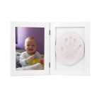 Kit mulaj Memory Frame cu rama foto 13x18 cm Baby HandPrint non toxic 