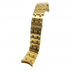 Bratara de ceas Aurie din Otel Inoxidabil Capete Curbate 24mm WZ3785