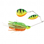 Spinnerbait Da Bush Spinnerbait 16cm 32G Firetiger Flame