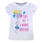 Tricou fetite Girls wanna have fun