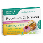 Propolis Vitamina C Naturala cu Extract de Echinacea 30cpr