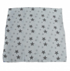 Scutec muselina Stars bumbac organic 90x90 cm SeviBebe