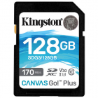Card Canvas Go Plus SDXC 128GB Clasa 10 UHS I U3 V30 170Mbs