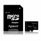 Card microSDXC UHS I 128GB clasa10 cu adaptor SD Apacer