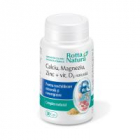 Calciu magneziu zinc vitamina d2 naturala 30cps ROTTA NATURA