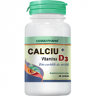 Calciu vitamina d3 30tbl COSMOPHARM