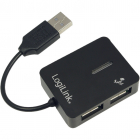 Hub USB UA0139 USB 2 0 4 porturi Smile Black