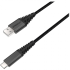 Cablu de date USB A USB C 3m Negru
