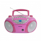 microsistem audio Boombox BB15PK radio AM FM caseta CD MP3 USB AUX