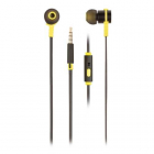 Casti In Ear cu fir Cross Rally Black negru galben NGS