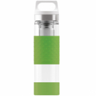 Termos din sticla Hot Cold Glass Green 0 4L