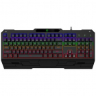 Tastatura Gaming Battleship Mecanica Iluminare rainbow Negru
