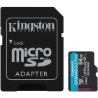 Card Canvas Go Plus microSDXC 64GB Clasa 10 U3 UHS I 170 Mbs Adaptor I