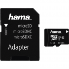 Card de memorie MicroSDXC 64GB Clasa 10 UHS I 80MB s Adaptor Foto