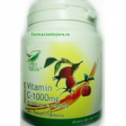 Vitamina c 1000 mg macese si acerola cu aroma portocale 100cps PRO NAT