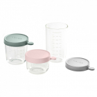 Set 3 recipiente sticla 150250400ml Eucalyptus