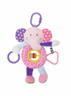 Jucarie de plus 24 cm de activitate 0 luni elefant