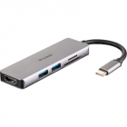 Hub USB DUB M530 USB C Silver