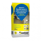 Adeziv Gresie Piatra Naturala Weber Set Portelanat Max2 25 kg