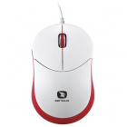 Mouse mini Seria Rainbow 680 1000dpi alb rosu