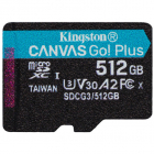 Card Canvas Go Plus microSDXC 512GB Clasa 10 U3 UHS I 170 Mbs