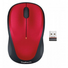 Mouse Wireless M235 Black Red