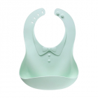 Baveta moale cu buzunar Stylish Baby Bib Green