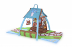 Saltea de activitate tip casuta Little House 113x56x53 cm multicolor