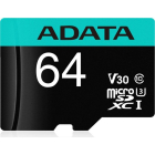 Card de memorie V30S 64GB Premier Pro MicroSDXC Clasa 10 UHS I U3 Adap
