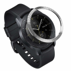 Rama ornamentala otel inoxidabil Argintiu pentru Galaxy Watch 42mm Gea