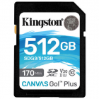 Card Canvas Go Plus SDXC 512GB Clasa 10 UHS I U3 V30 170Mbs