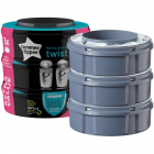 Set 3 Rezerve Reciclabile Pentru Cos Scutece Tommee Tippee Sangenic Tw