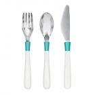 Set 3 tacamuri mari pentru copii Teal