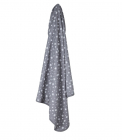 Paturica 85x85 cm din bumbac organic 100 BabyCosy Grey