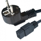 Cablu alimentare conectori 16A la IEC C19 lungime cablu 1 8m bulk Negr